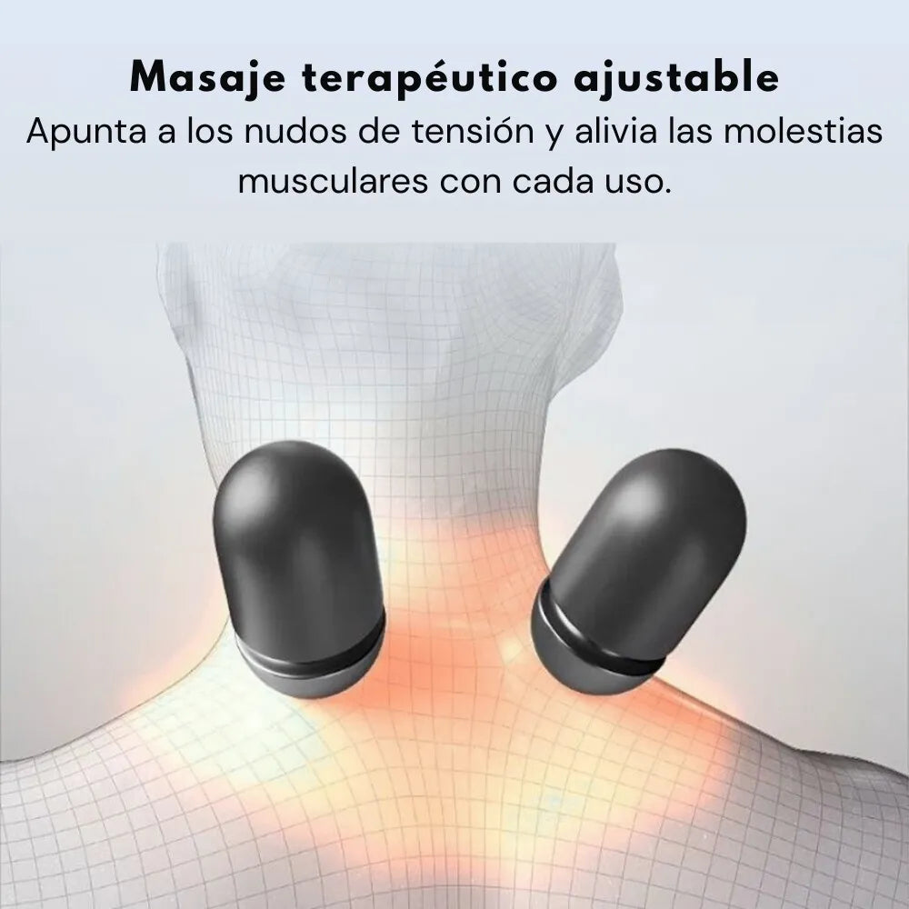 El masajeador de cuello 3 en 1