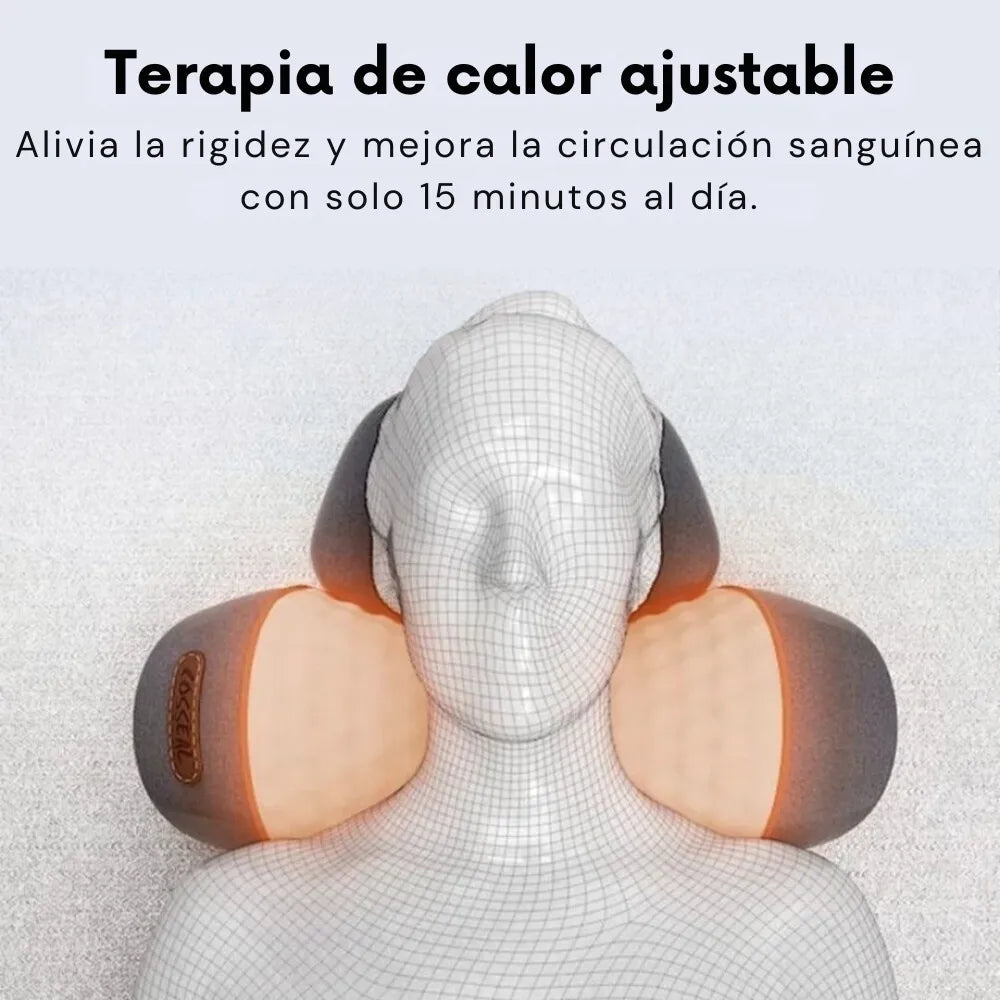 El masajeador de cuello 3 en 1