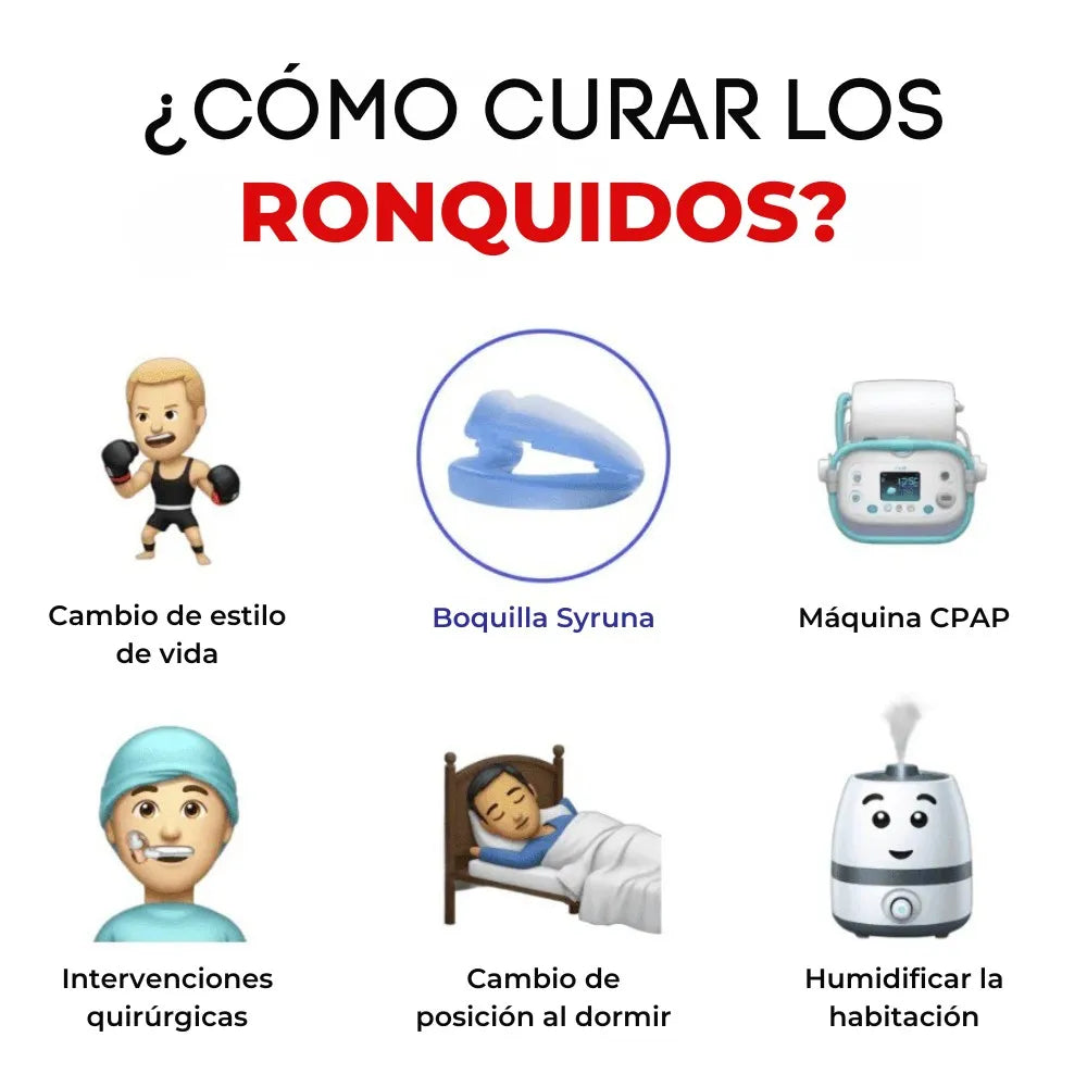 Syruna – Férula bucal médica antirronquidos, discreta y cómoda