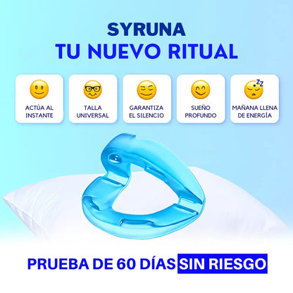 Syruna – Férula bucal médica antirronquidos, discreta y cómoda