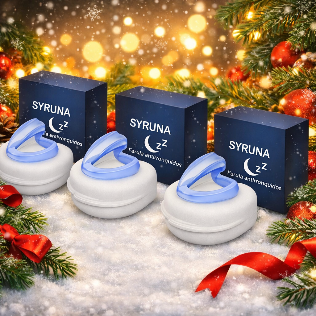 Syruna – Férula bucal médica antirronquidos, discreta y cómoda