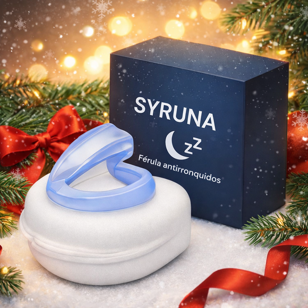 Syruna – Férula bucal médica antirronquidos, discreta y cómoda
